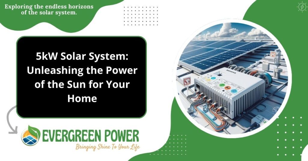 5kW Solar System