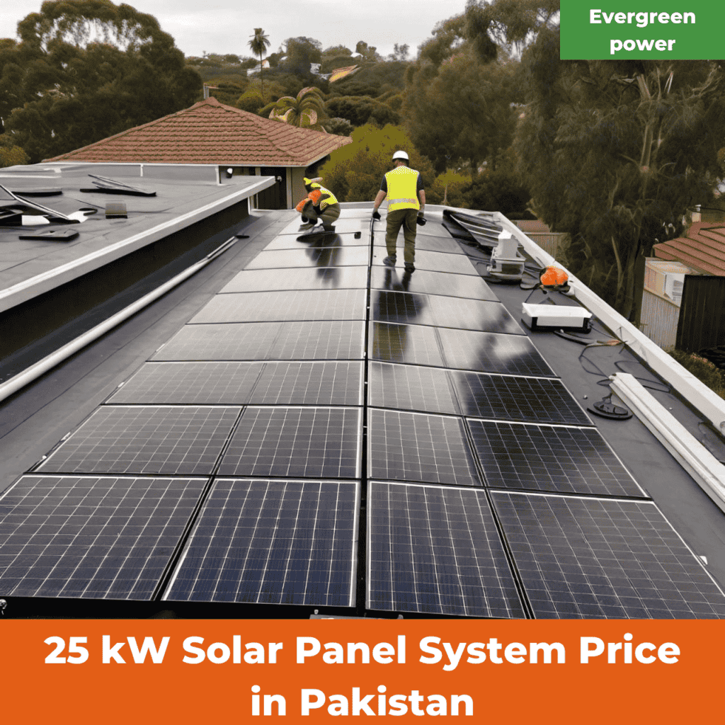 25 kW Solar Panel System Price in Pakistan