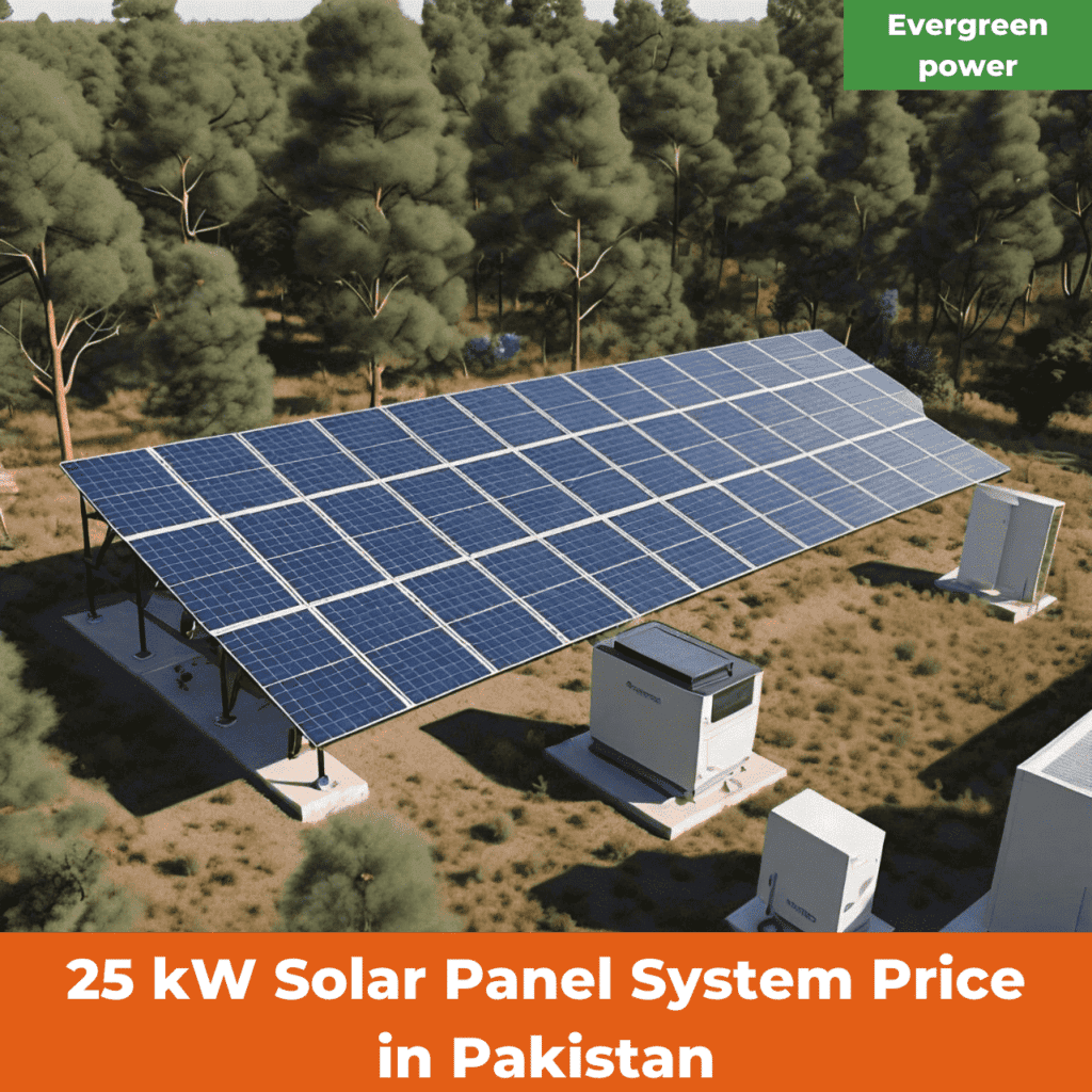 25 kW Solar Panel System Price in Pakistan