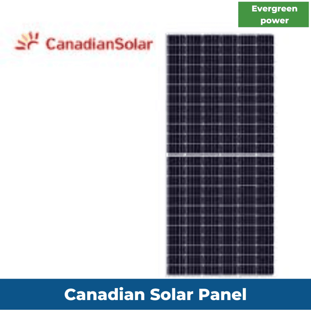 Canadian solar panels