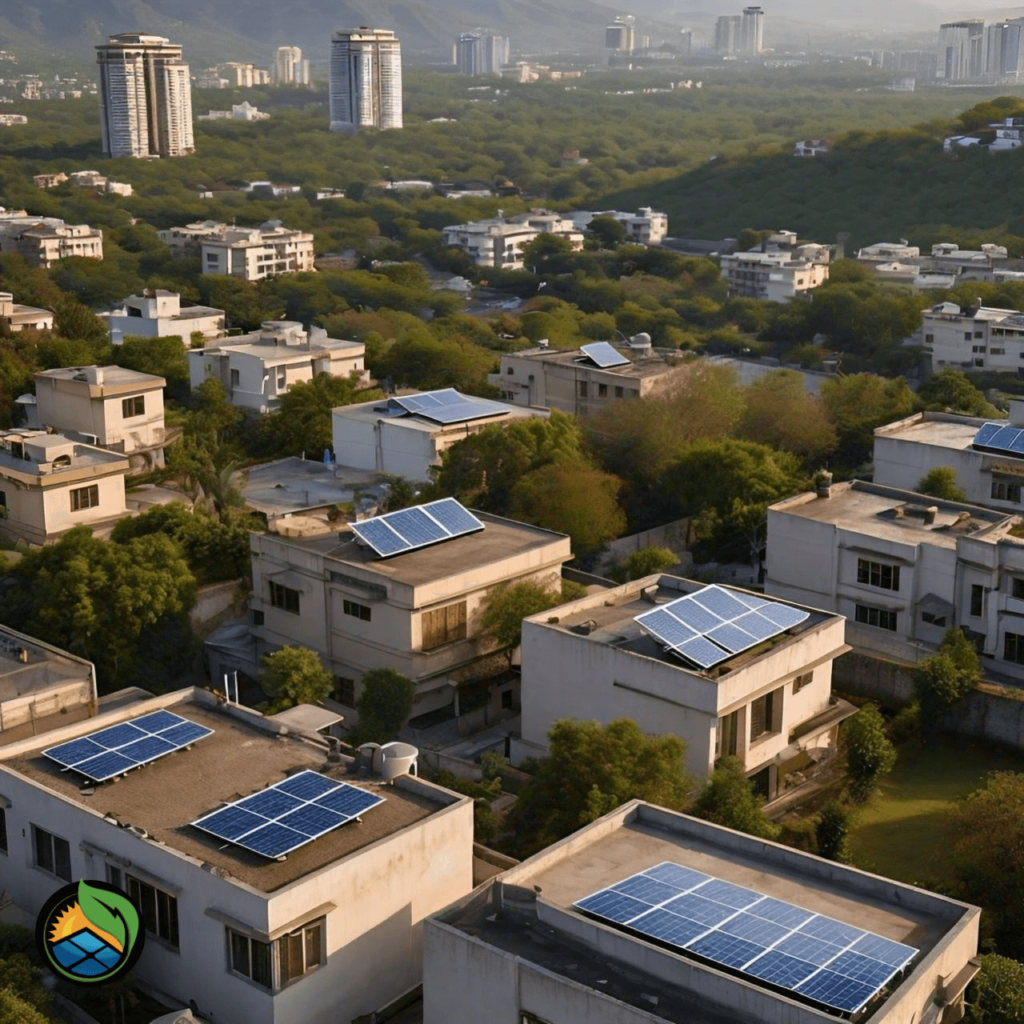 Solar Panels on Rooftops in Islamabad